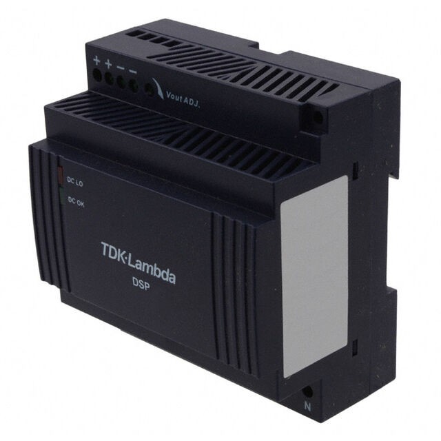 TDK-Lambda DSP100-24 — AC or DC DIN Rail Power Supply 1 Output 24V 4.20A