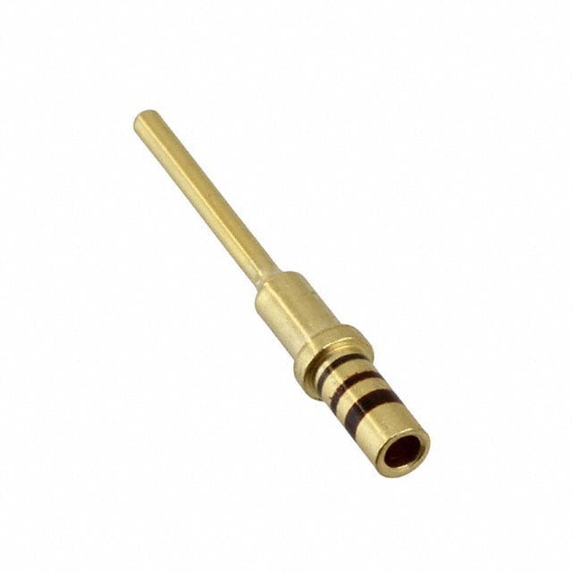 TE Connectivity M39029/4-110 — Pin Contact 20-24 AWG Size 20 Crimp Gold