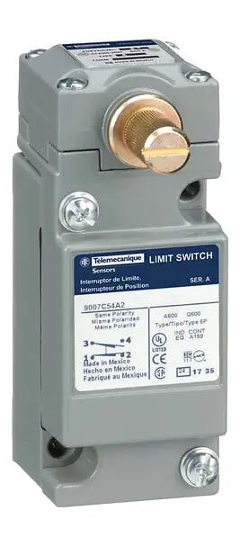Telemecanique 9007C54A2Y128 — Limit switch, 9007, 600 V 10amp c +options