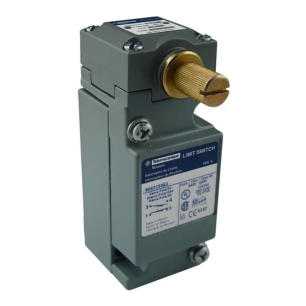 Telemecanique 9007C54B1 — Limit switch, 9007, 600 V 10amp c +options