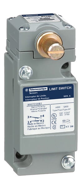 Telemecanique 9007C54DY19022 — Limit switch 600 V 10amp c + options