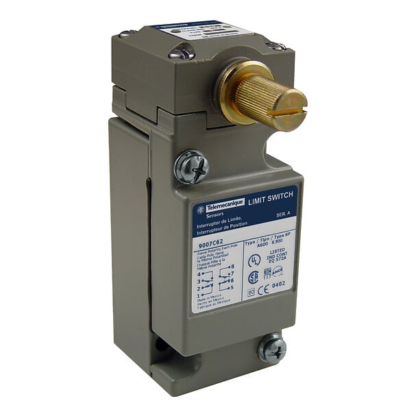Telemecanique 9007C62BY247 — Limit switch, 9007, 600 V 10amp c +options