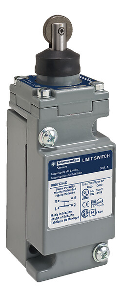 Telemecanique 9007C62D — Limit switch, 9007, 600 V 10amp c +options