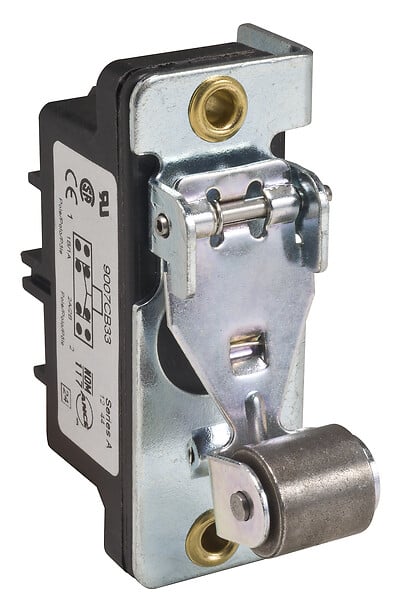 Telemecanique 9007CB33 — Snap limit switch, 9007, 600 V 10amp cb +options