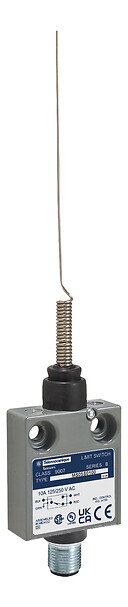 Telemecanique 9007MS04G0510 — Limit switch, 9007, ms rotary spring rtn. _ CW & CCW, 18' bottom cable
