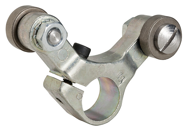 Telemecanique 9007Y1 — Limit switch lever, 9007, 9007T/FT zinc, 90° fork, RH opposing steel rollers