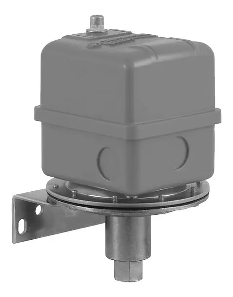 Telemecanique 9016GVG1J09F — Electromechanical vacuum switch, 9016GVG, adjustable scale, 2 thresholds, Set 3 to 8 InHg