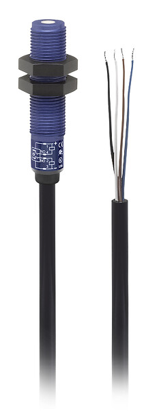 Telemecanique SC300A400 — Hyde Park, Ultrasonic sensor, discrete, 12 mm barrel, 12 24 V DC