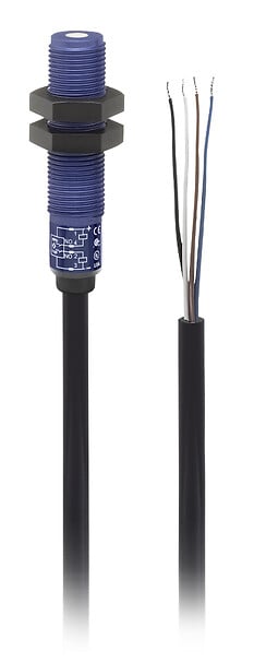 Telemecanique SM300A46000 — Hyde Park, Ultrasonic sensor, discrete, 12 mm barrel, 12 24 V DC