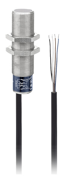 Telemecanique SM600A21600S — Hyde Park, Ultrasonic sensor, discrete, 18 mm barrel, 12 24 V DC