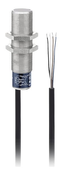 Telemecanique SM600A44800S — Hyde Park, Ultrasonic sensor, discrete, 18 mm barrel, 12 24 V DC