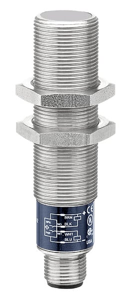 Telemecanique SM650A44800FSS — Hyde Park, Ultrasonic sensor, discrete, 18 mm barrel, 12 24 V DC