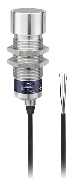 Telemecanique SM902A426000S30 — Hyde Park, Ultrasonic sensor, dual level, dual setpoint, 30 mm barrel, 12 24 V DC