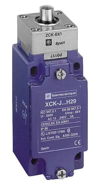 Telemecanique XCKJ261 — LIMIT SWITCH 240VAC 10AMP XCKJ +OPTIONS