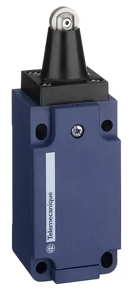 Telemecanique XCKS502H7 — Limit switch, Limit switches XC Standard, XCKS, steel roller plunger, 1NC+1 NO, slow break, 1/2NPT