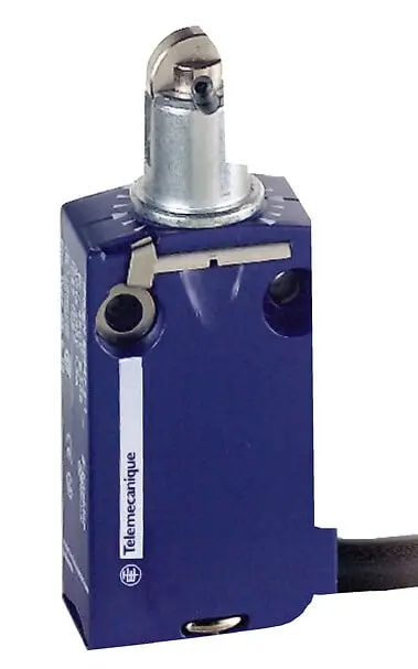 Telemecanique XCMD2502L5 — Limit switch, Limit switches XC Standard, XCMD, steel roller plunger, 1NC+1 NO, slow, 5 m