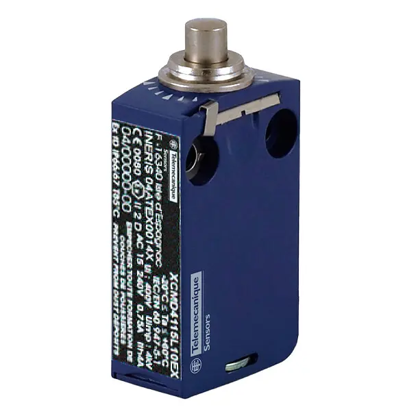 Telemecanique XCMD4110L5EX — Limit switch, Limit switches XC Standard, XCMD, plunger, 2NC + 2 NO, ATEX/IECEx