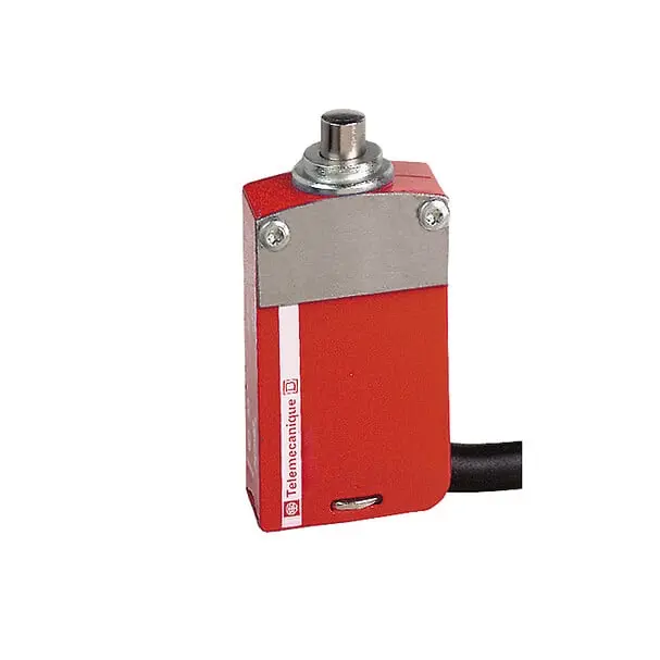 Telemecanique XCSM4110L2 — Safety limit switch, Telemecanique Safety switches XCS, XCSM, metal, steel plunger, 2 NC + 2 NO, cable 2 m