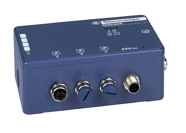 Telemecanique XGSZ33ETH — Connection Ethernet box, Radio frequency identification XG, Modbus TCP/IP, 3 channels for XGCS smart antennas