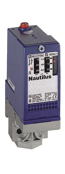 Telemecanique XMLA300D2S14 — pressure switch XMLA 300 bar - fixed scale 1 threshold - 1 C/O
