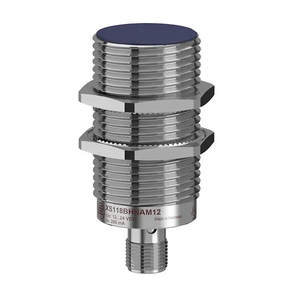 Telemecanique XS130BHNAM12 — inductive sensor XS1 M30, L68mm, brass, Sn15mm, 12..24VDC, M12