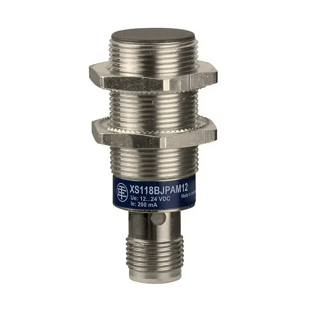 Telemecanique XS618B1PAM12TF — Inductive proximity sensors XS, inductive sensor XS6 M18, L74 mm, brass, Sn 8 mm, 12...48 V DC, M12