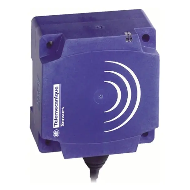 Telemecanique XS7D1A1DBL2 — Inductive proximity sensors XS, inductive sensor XS7 80x80x26, PBT, Sn40mm, 12...24 VDC, cable 2 m