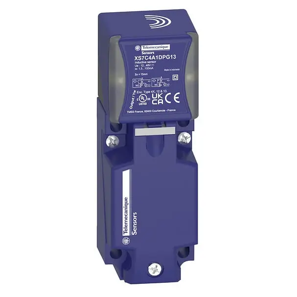 Telemecanique XS9C4A2A1G13SCU — Inductive proximity sensors XS, inductive sensor XS9, PBT, 24 V DC, cable