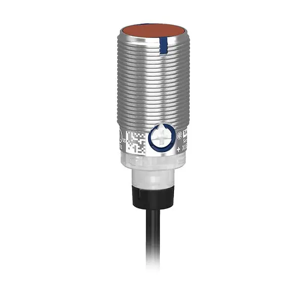Telemecanique XUB9BPXNL2 — Photoelectric sensors XU, photo electric sensor, cylindrical, metal, polarised, Smax 7 m, PNP, Cable 2 m