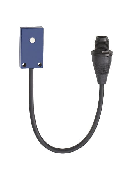 Telemecanique XXRF1A8KAM12L — Ultrasonic sensors XX, ultrasonic sensor parallelepipedic 7x19x33, receiver, Sn 0.2 m 2 NO, M12 connec