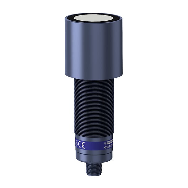 Telemecanique XXS30P8NNM12 — Ultrasonic sensor, plastic, cylindrical M30, straight, 8 m, 2 NPN