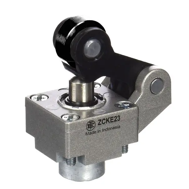 Telemecanique ZCKE21 — Limit switch head, Limit switches XC Standard, ZCKE, thermoplastic roller lever plunger