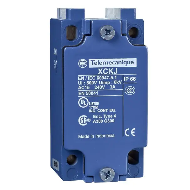 Telemecanique ZCKJD31 — Limit switch body, Limit switches XC Standard, ZCKJ, fixed, w/o display, 1NC+2 NO, snap action, Pg13