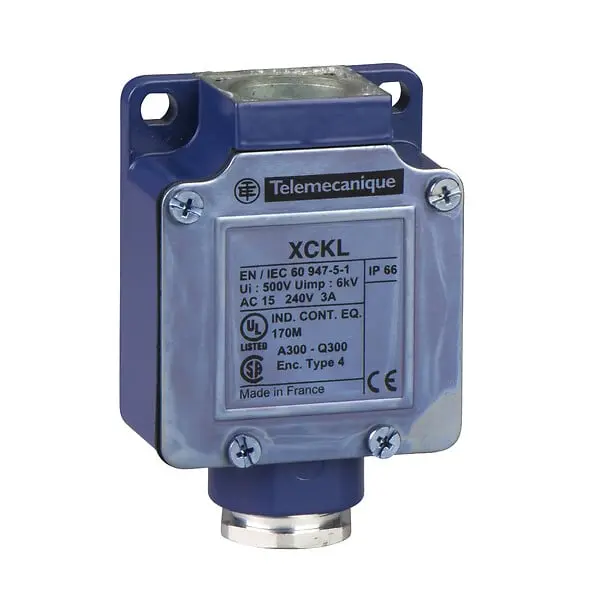 Telemecanique ZCKL7 — Limit switch body, Limit switches XC Standard, ZCKL, 2NC, slow break, Cable gland include