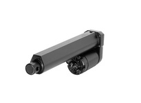 Thomson Linear S24-09A4-02 Electrak 1 linear actuator, 24 Vdc, 25 lbf force, 1.8 in stroke, no feedback, 2 in cable, 2.10 in/s full load travel rate.