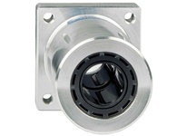 Thomson TSFB16 Super Ball Bushing pillow block bearing, 1 in bore, closed, flanged, self-aligning, twin design. For use with 1 in diameter Class L sha