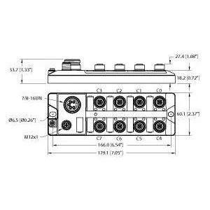 TURCK - TBIL-L5-16DXP-AUX - 100000882 - IO-LINK