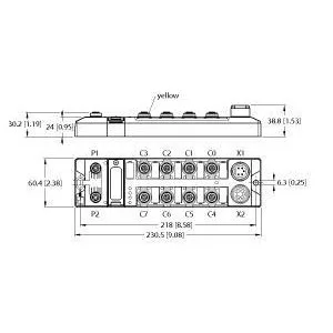 TURCK - TBPN-L5-4FDI-4FDX - 100001826 - PROFISAFE