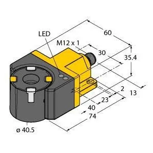 TURCK - RI360P4-DSU35-ELIU5X2-H1151 - 100002205 - SINGLETURN