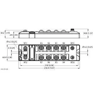 TURCK - TBEN-LL-16DXP - 100004252 - MULTIPROTOCOL ETHERNET