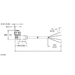 TURCK - EKWT-A4.400-GU2K-10 - 100013960 - CORDM12HYDRA