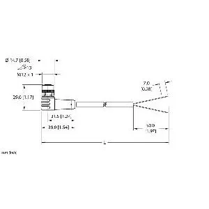 TURCK - EKWB-A4.300-GC2K-2 - 100025277 - CORDM12HYDRA