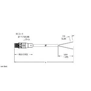 TURCK - ESRB-A4.300-GC2K-2 - 100025285 - CORDM12HYDRA