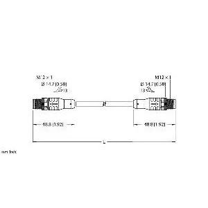 TURCK - ESRB-ESRB-A4.400-GC2K-10 - 100033222 - CORDM12HYDRA