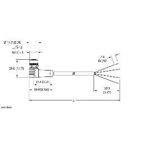TURCK - EKWB-A4.400-GC2K-30 - 100033569 - CORDM12HYDRA