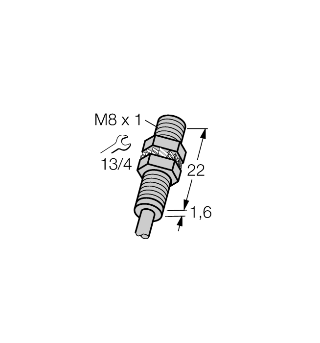 Turck BI1.5-EG08K-Y1 7M