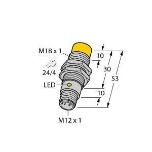 TURCK - NI10-M18-Y0-H1141 - 1006194 - FERRITE BARREL NAMUR CON. M
