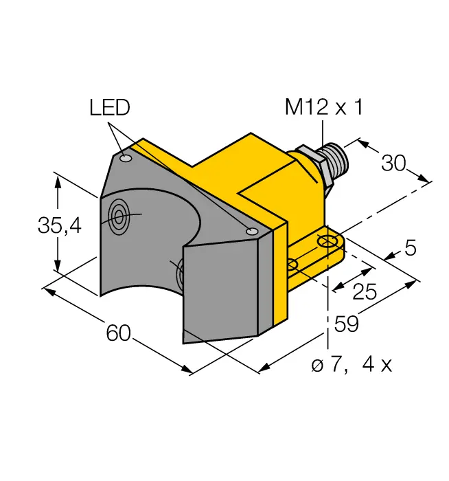 Turck NI4-DSU35-2Y1X2-H1140
