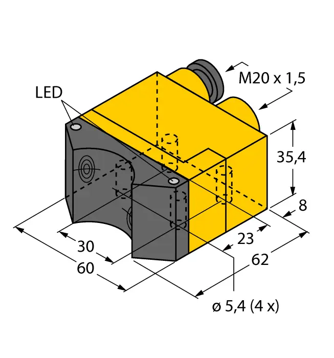 Turck NI4-DSU35TC-2Y1X2