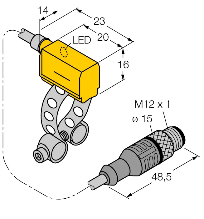 Turck BIM-PST-Y1X-0.2-RS4.21T W/KLP80